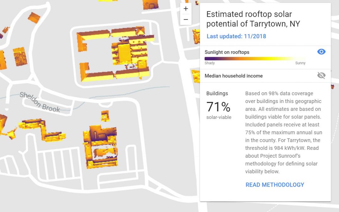Project Sunroof Shows Great Solar Potential in Tarrytown